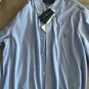 Men’s Button Up Ralph Lauren Shirt - Size L - New With Tags